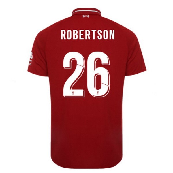 Liverpool Trikot Heim Robertson 2018-19 Rote Fussballtrikots Günstig